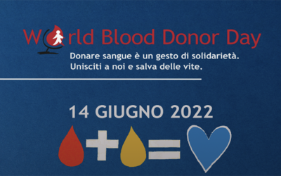 Giornata mondiale del donatore di sangue, ecco il manifesto di AVIS
